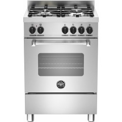 Bertazzoni MAS60 4 MFE S X E Κουζίνα με Εστίες Αερίου Bertazzoni MAS60 4 MFE S X E Κουζίνα με Εστίες Αερίου